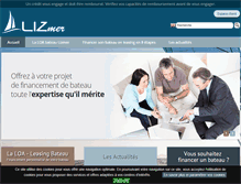 Tablet Screenshot of lizmer.fr